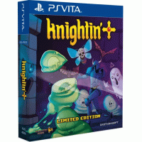 Knightin'+ PAL Playstation Vita PAL box art